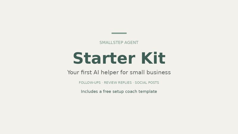 Smallstep Agent Starter Kit cover
